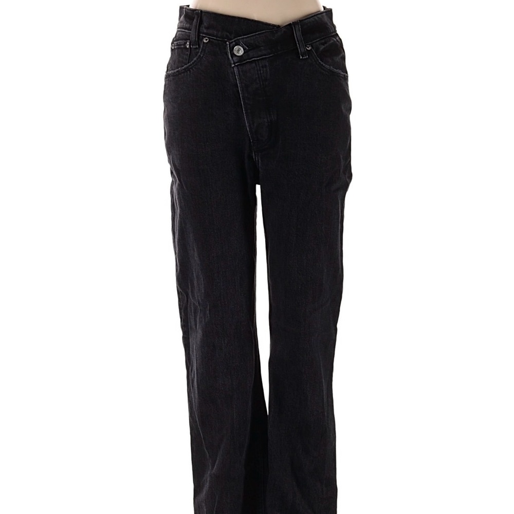 Abercrombie & Fitch Women's Straight Leg Black Jeans